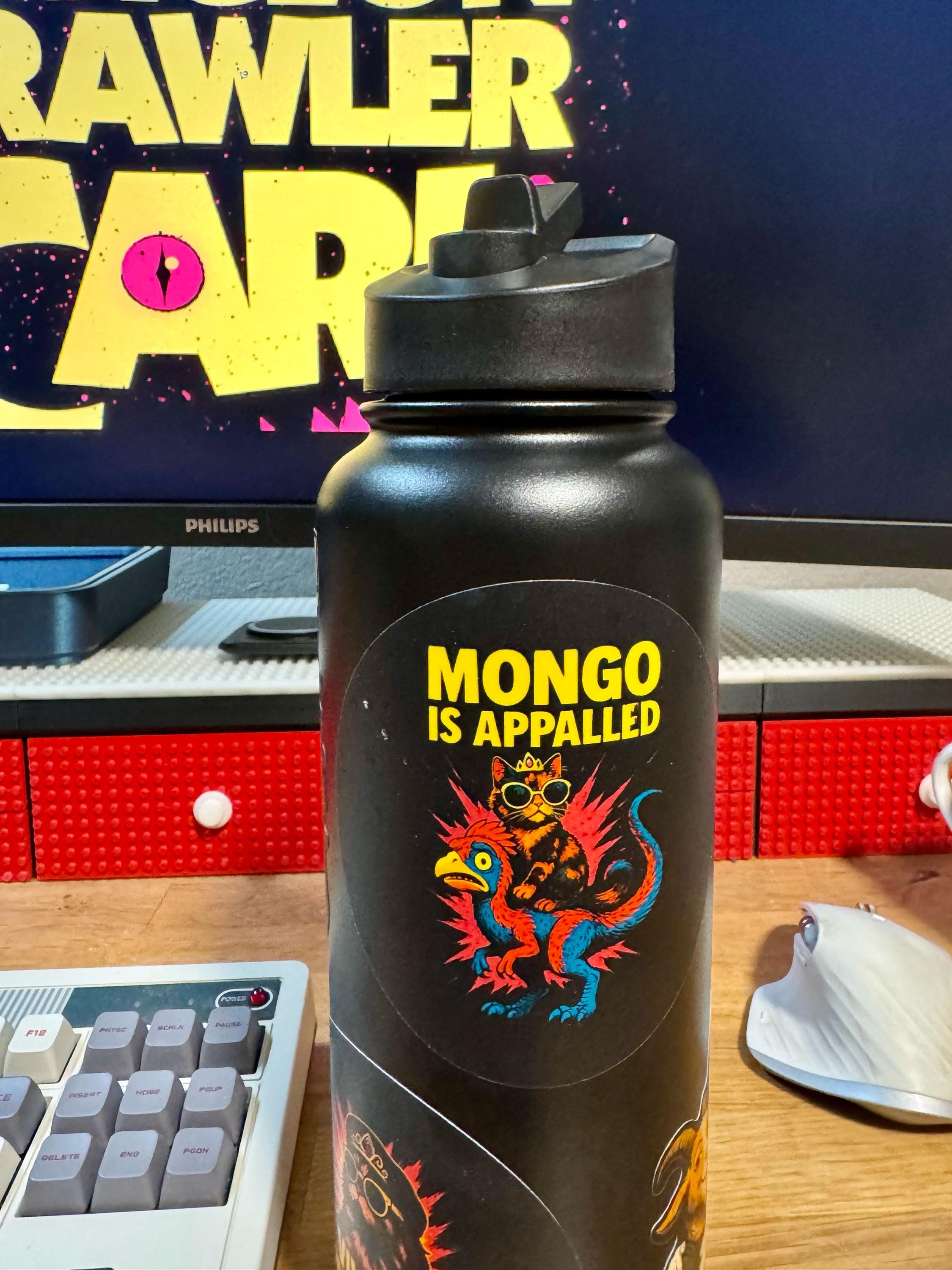 Mongo Is Appalled Vinyl Sticker