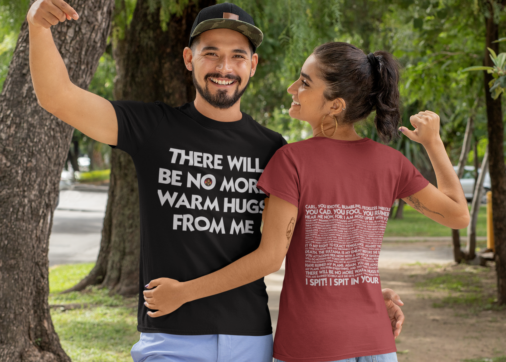 Prepotente No More Warm Hugs T-shirt