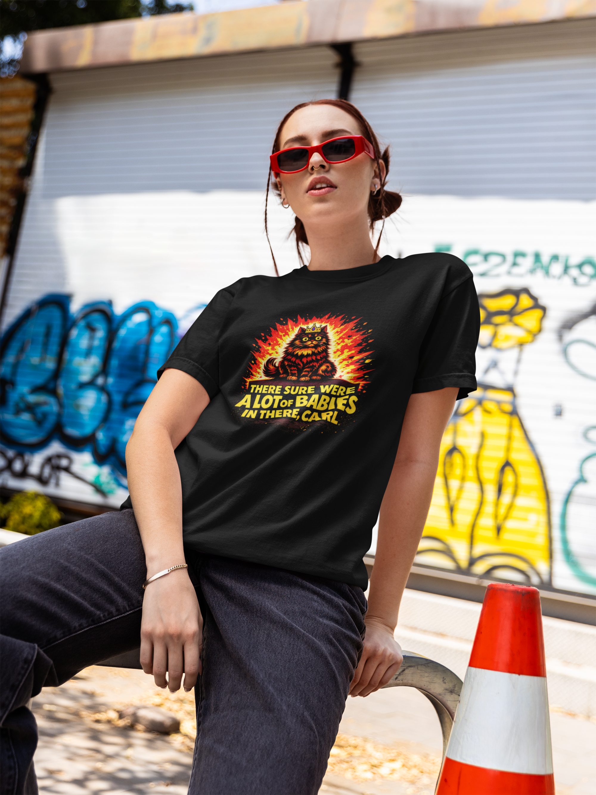 There Sure Were a Lot of Babies In There, Carl T-shirt