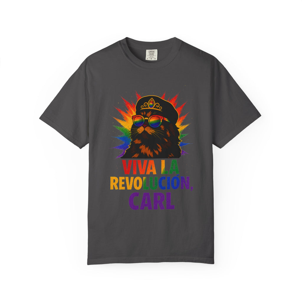 Viva La Revolución Carl T-Shirt | Pride Edition | Dungeon Crawler Carl Fan Art