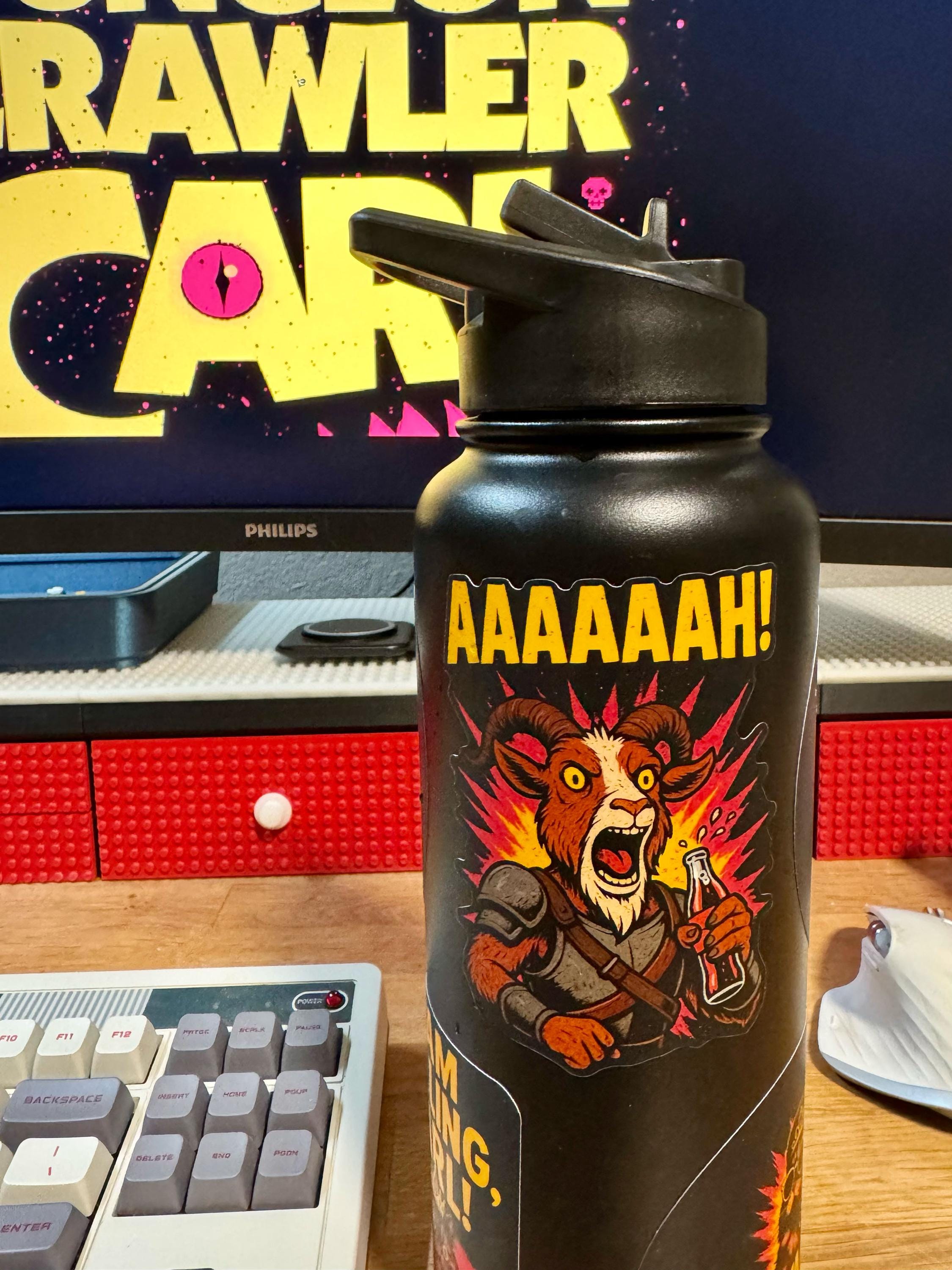 Prepotente AHHHHHHHH! Vinyl Sticker