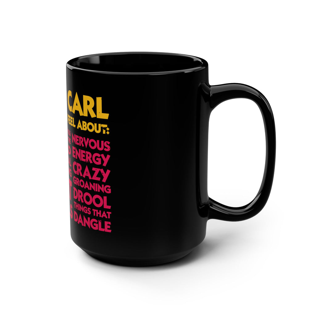 Princess Donut "Really, Carl. You Know How I Feel About..." Mug | Black 15oz