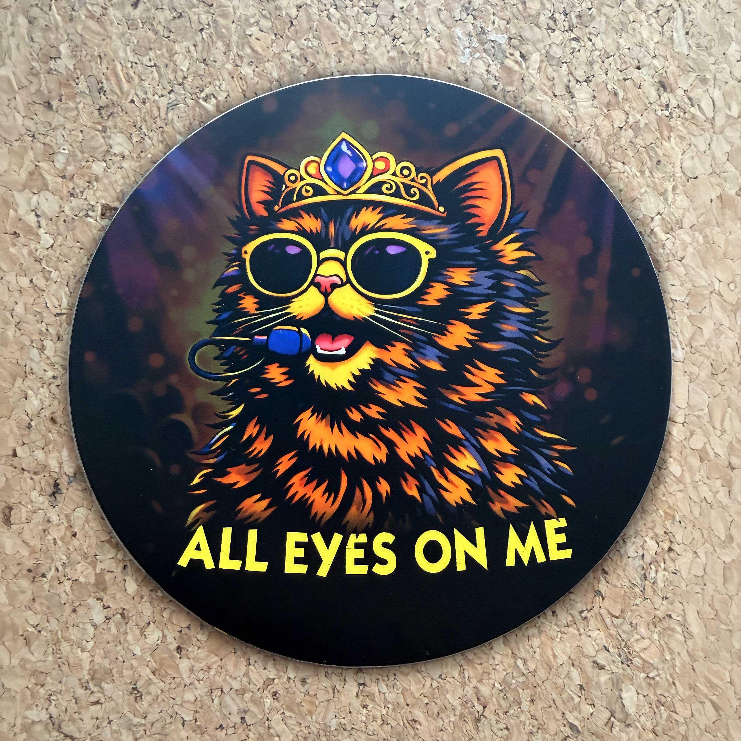 All Eyes On Me - Princess Donut Vinyl Sticker