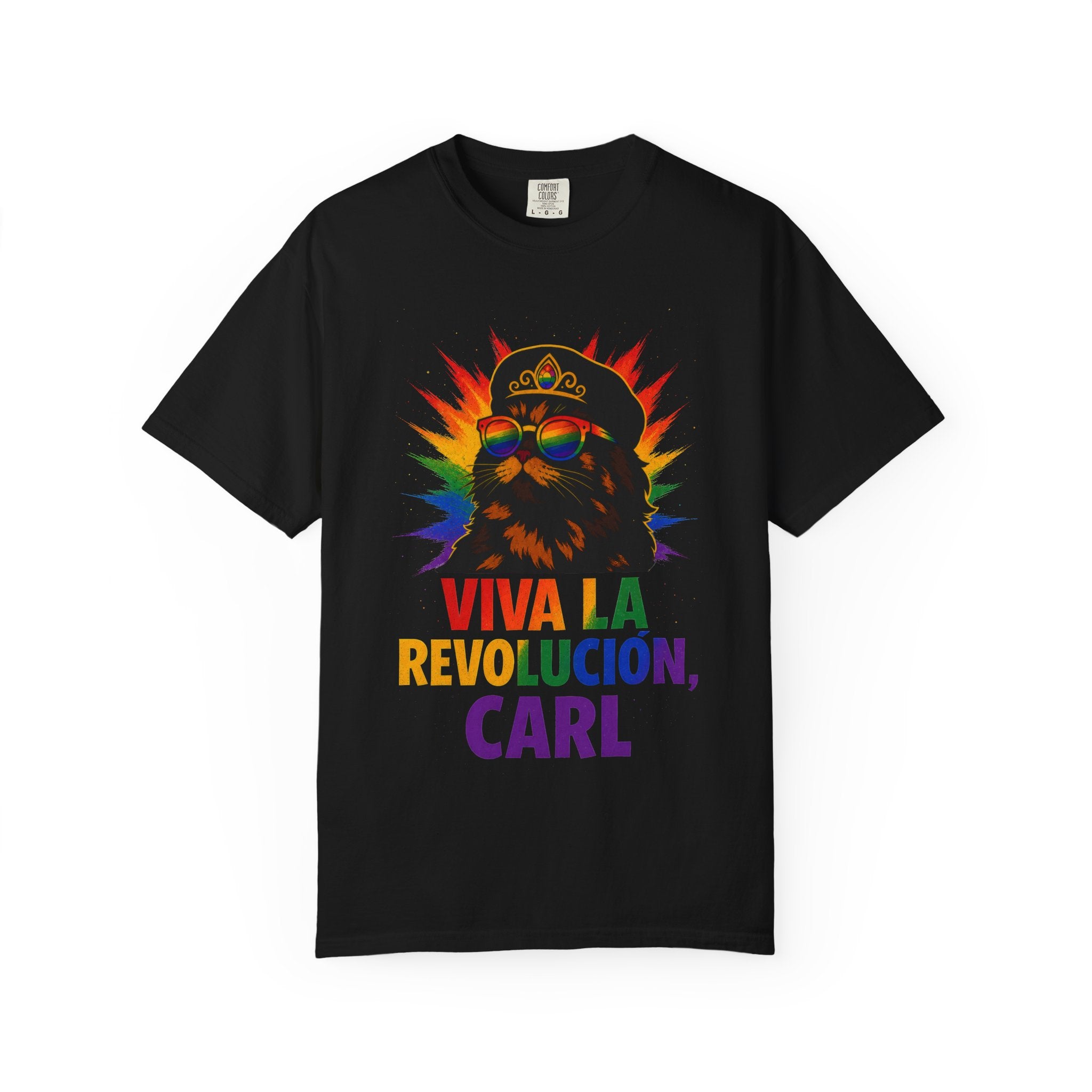 Viva La Revolución Carl T-Shirt | Pride Edition | Dungeon Crawler Carl Fan Art