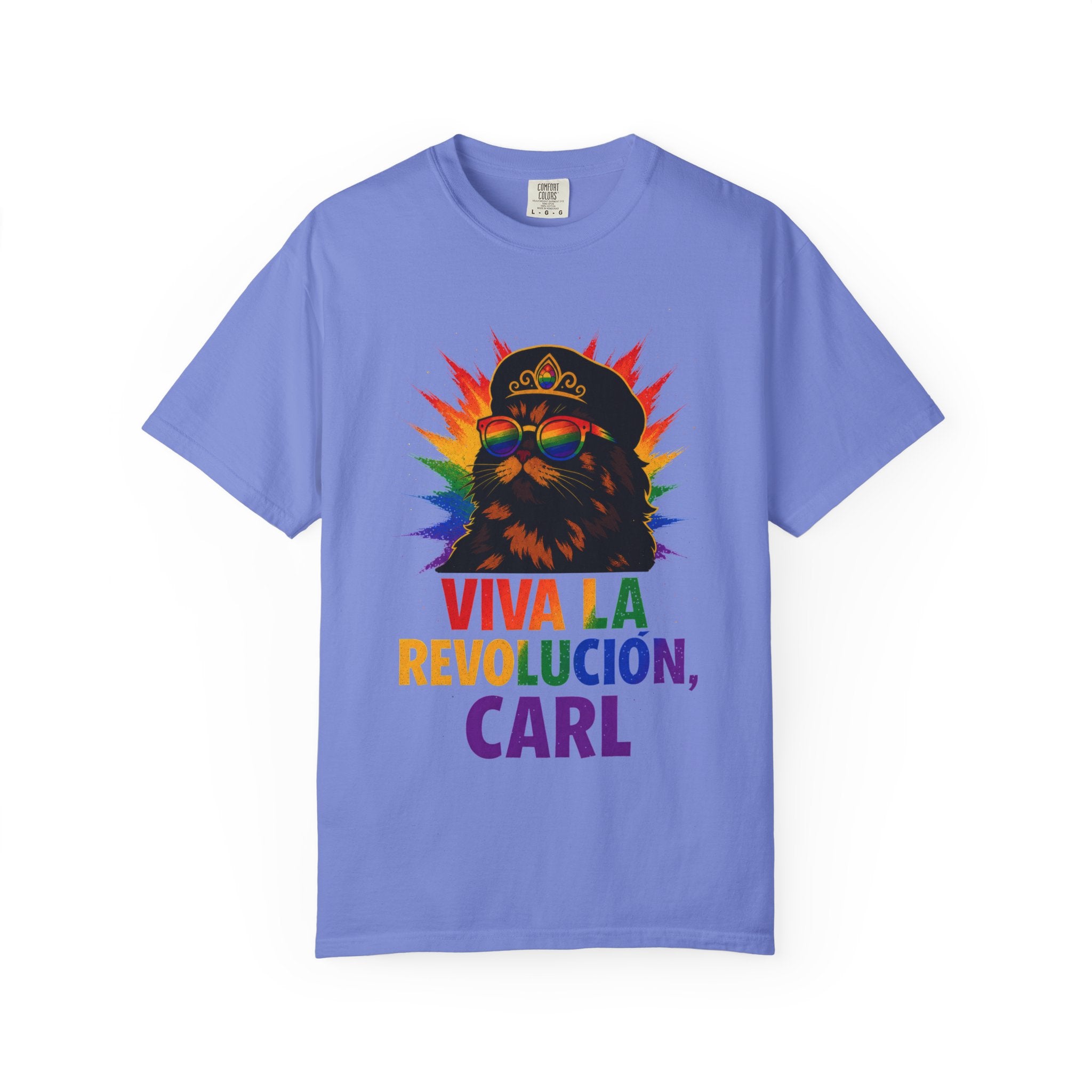 Viva La Revolución Carl T-Shirt | Pride Edition | Dungeon Crawler Carl Fan Art