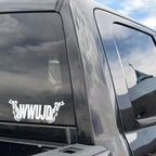What Would Uzi Jesus Do Car Window Decal