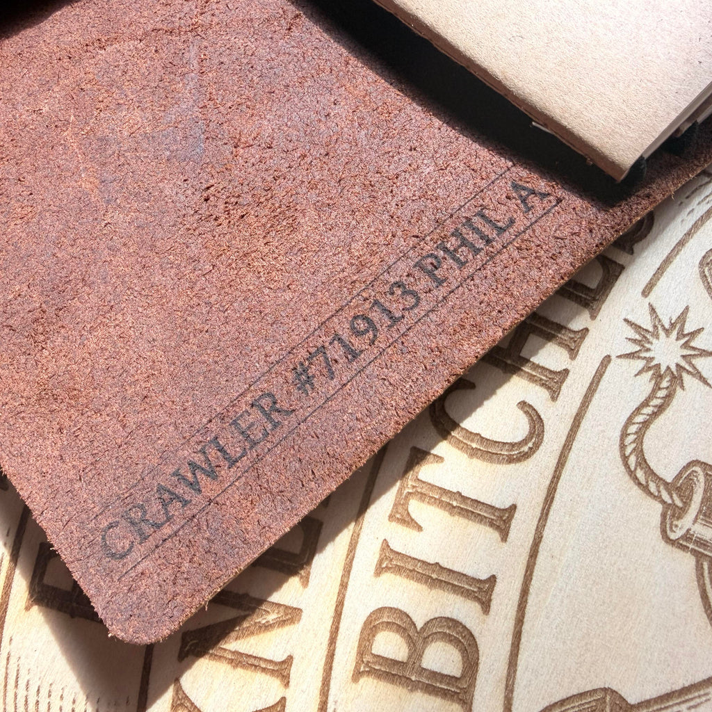 Dungeon Anarchist's Bathroom Reader - Leather Journal