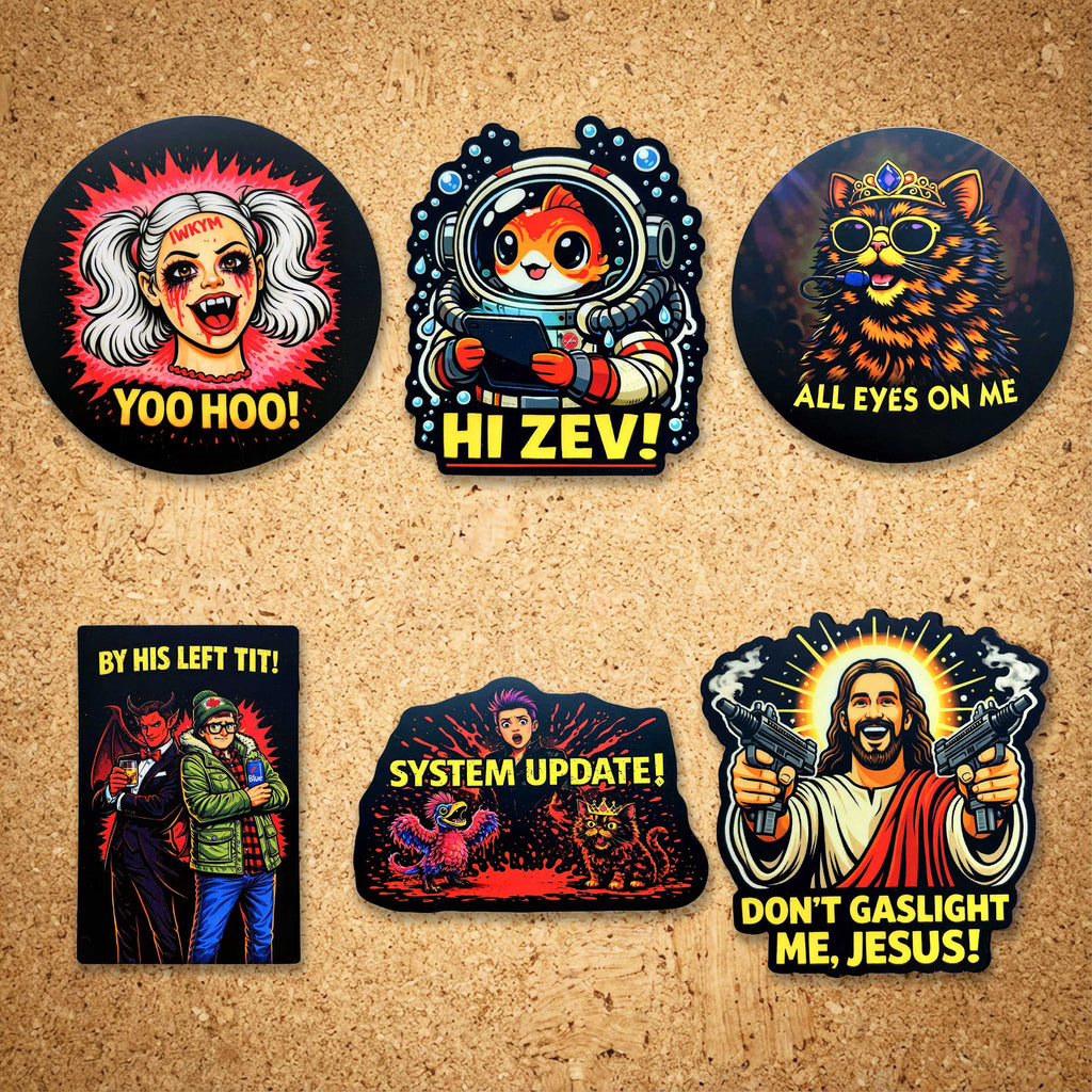 Carl Me Rio Sticker Dungeon Crawler Carl Sticker Pack Series 2 – Queen Anne Chonk & Co