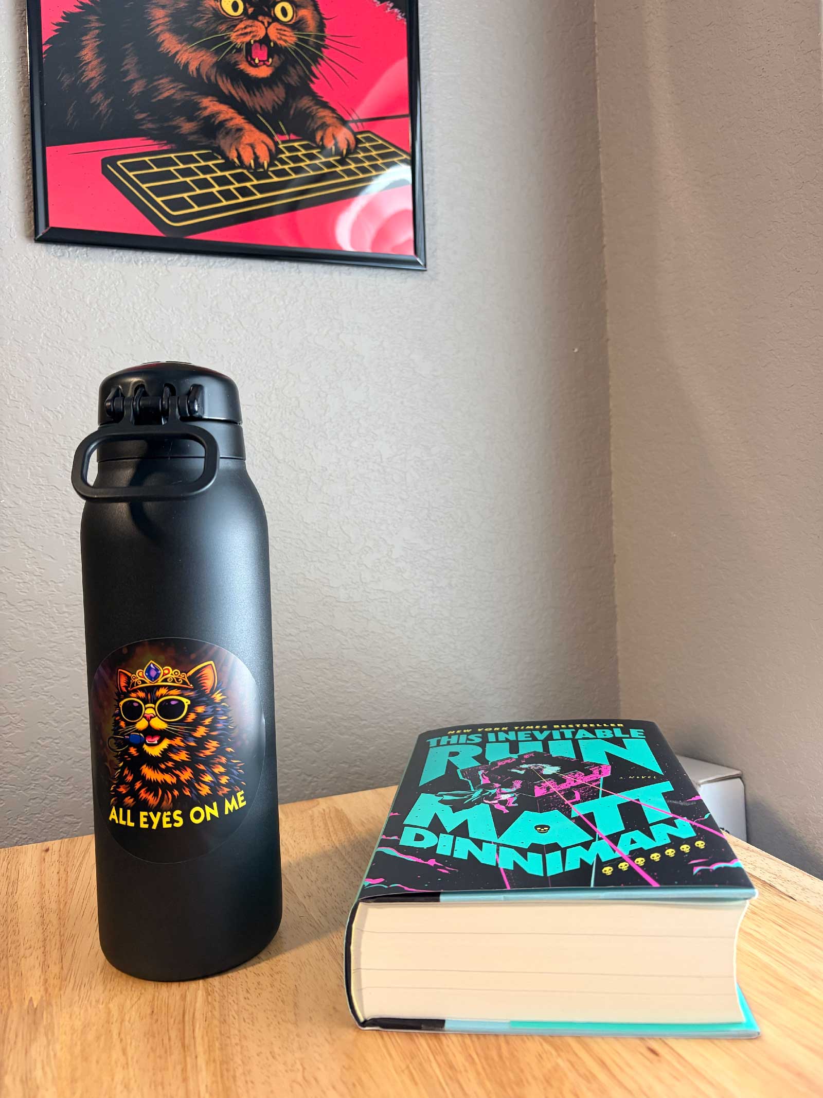 All Eyes On Me - Princess Donut Vinyl Sticker – Queen Anne Chonk & Co