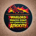 Princess Donut Has Commited An Atrocity Vinyl Sticker - Dungeon Crawler Carl Fan Art