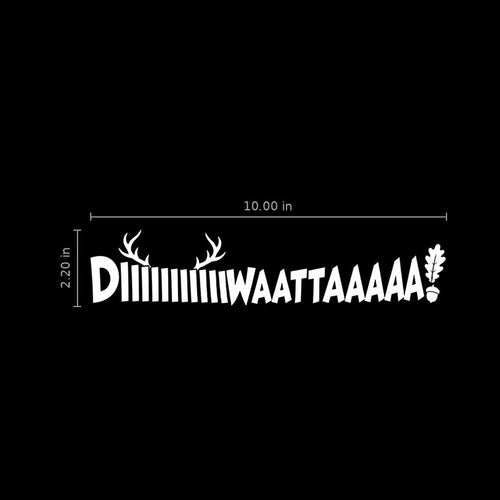 DIIIIIIIIIIIIIIWAAAAAAATTA! Car Window Decal