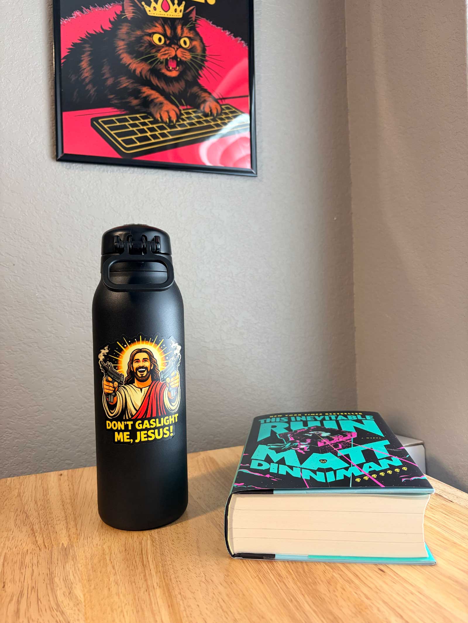 Don't Gaslight Me, Jesus! Vinyl Sticker