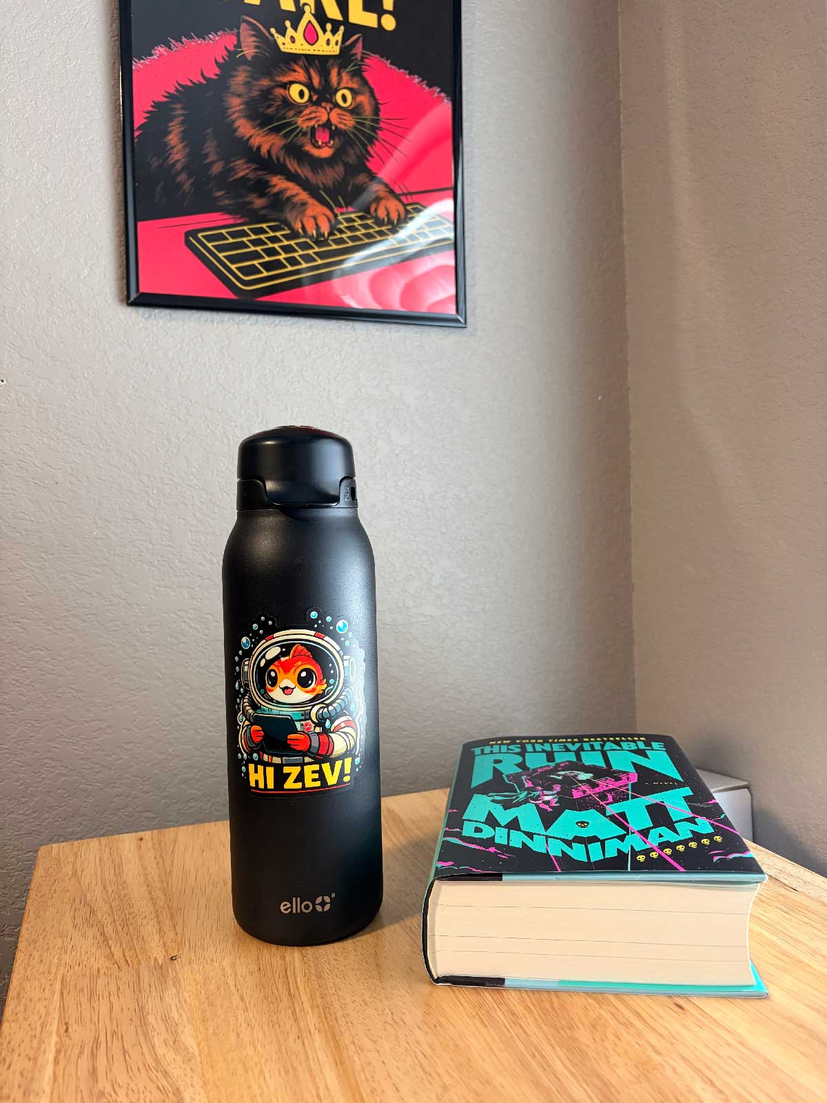 Hi Zev Vinyl Sticker