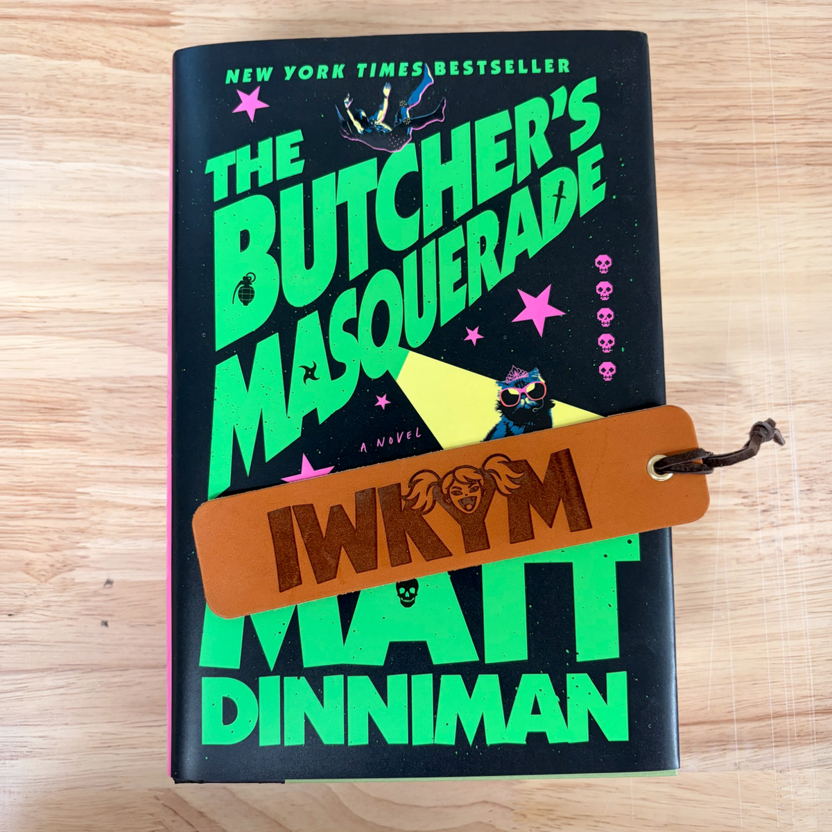 IWKYM Leather Bookmark | Samantha | Dungeon Crawler Carl Fan Art