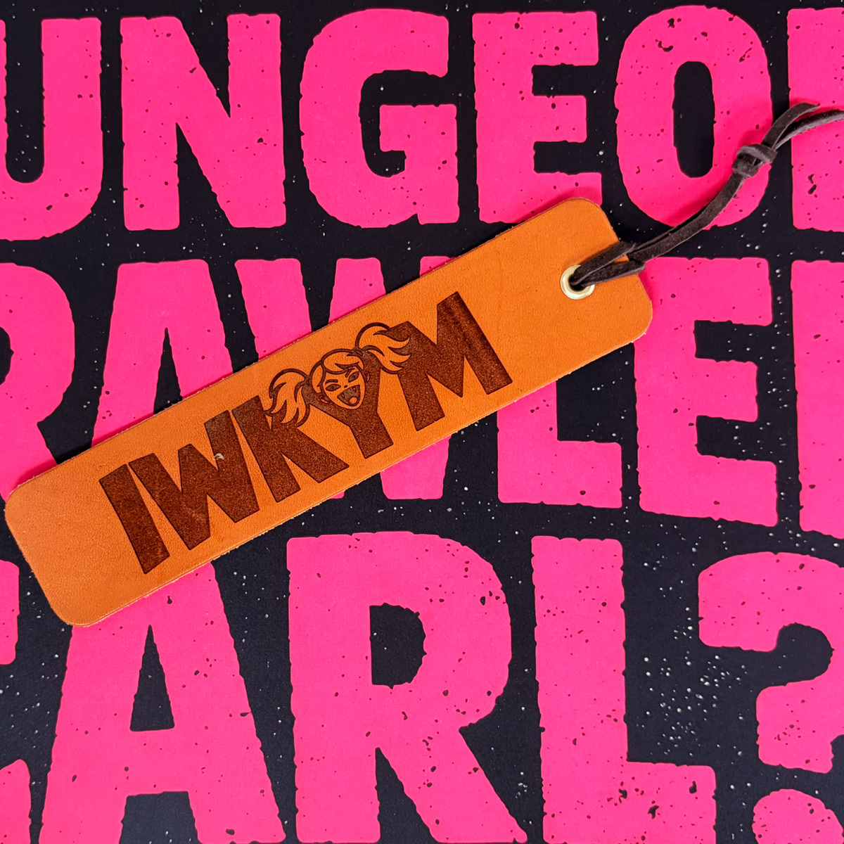 IWKYM Leather Bookmark | Samantha | Dungeon Crawler Carl Fan Art