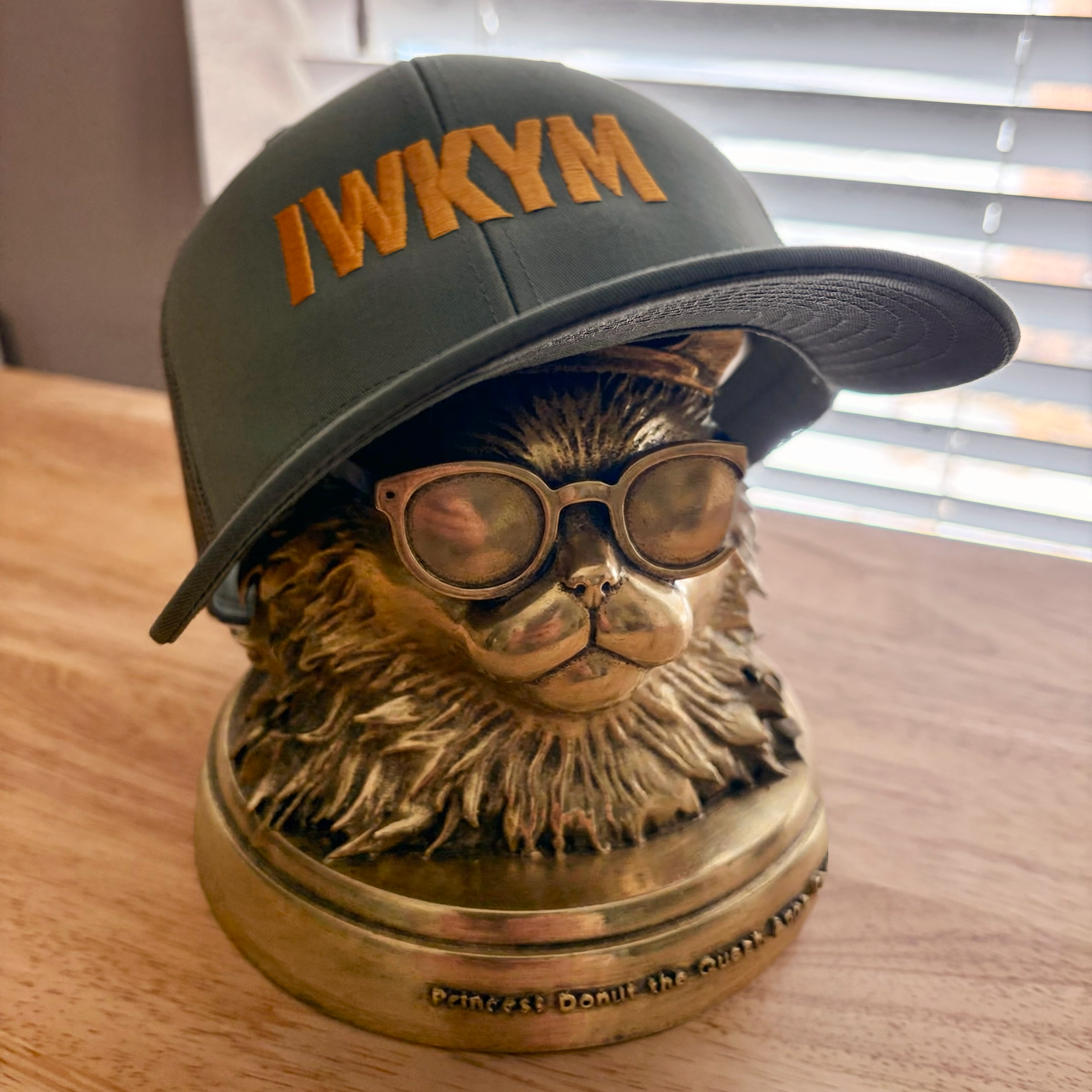 IWKYM Embroidered Trucker Cap Mesh Snapback | Dungeon Crawler Carl Fan Art