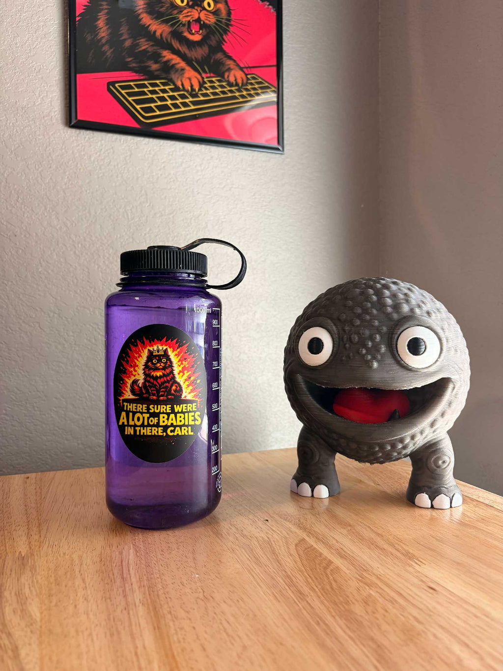 Princess Donut - 'A Lot Of Babies In There' Vinyl Sticker - Dungeon Crawler Carl Fan Art