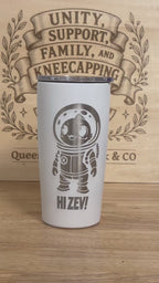 You Will Not Break Me 20z Engraved Tumbler