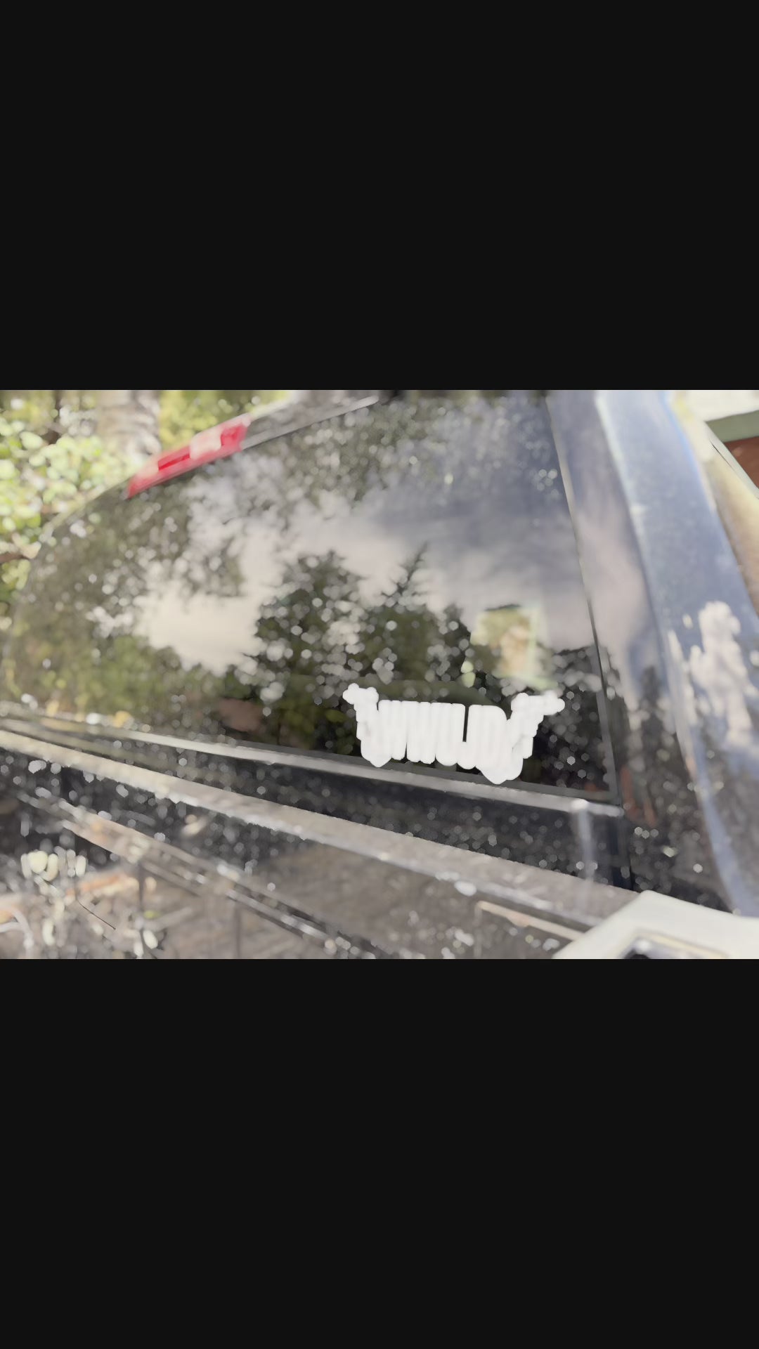 What Would Uzi Jesus Do Car Window Decal