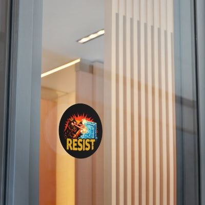 RESIST: Princess Donut Anti Fascist Protest Sticker