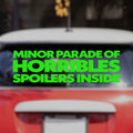 The Biscuits, Mordecai! Car Window Decal (Spoilers!)