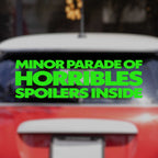 The Biscuits, Mordecai! Car Window Decal (Spoilers!)