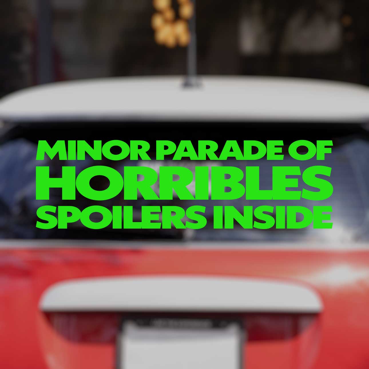 The Biscuits, Mordecai! Car Window Decal (Spoilers!)