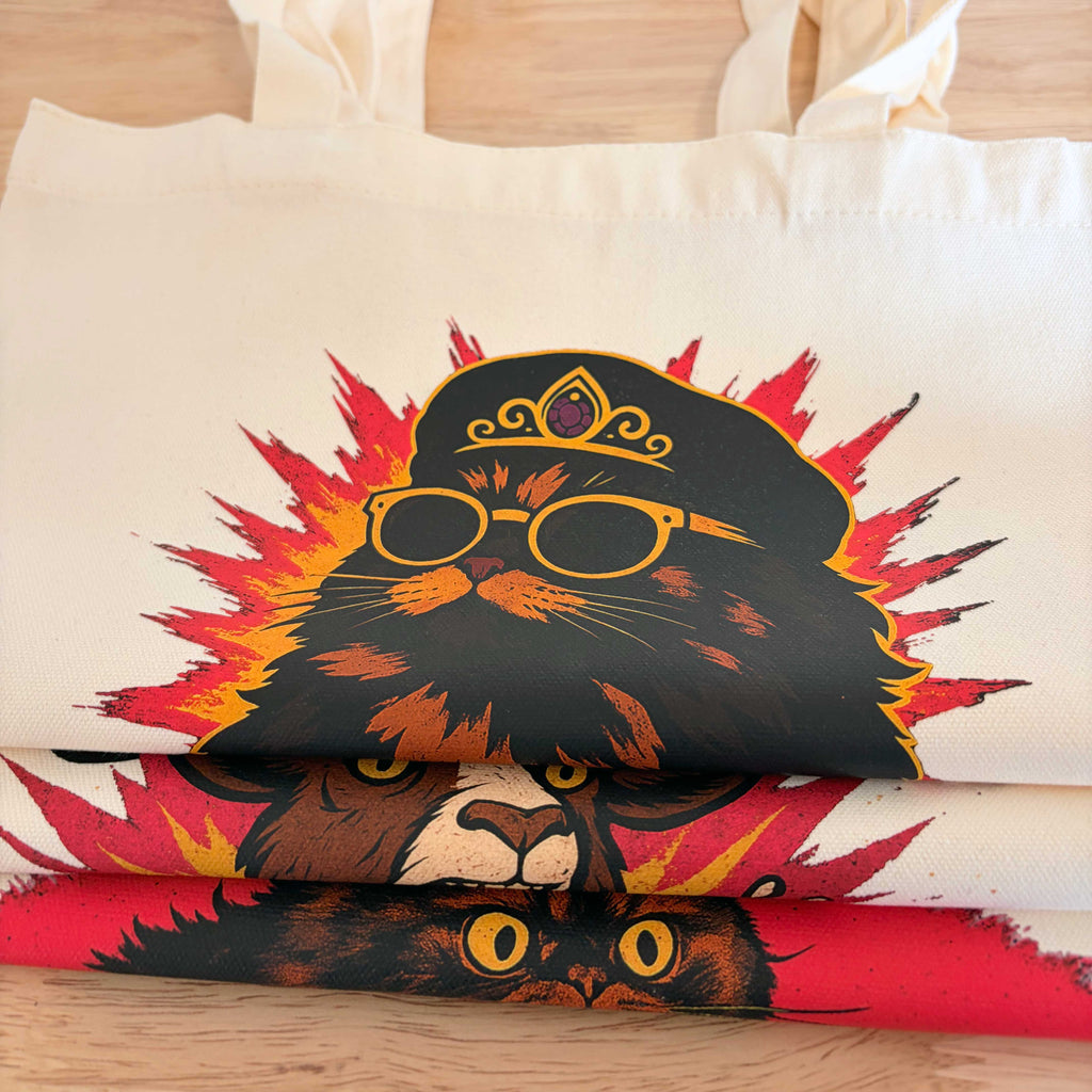 Prepotente AAAAAH Canvas Tote Bag