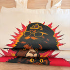 I Am Yelling Carl Canvas Tote Bag