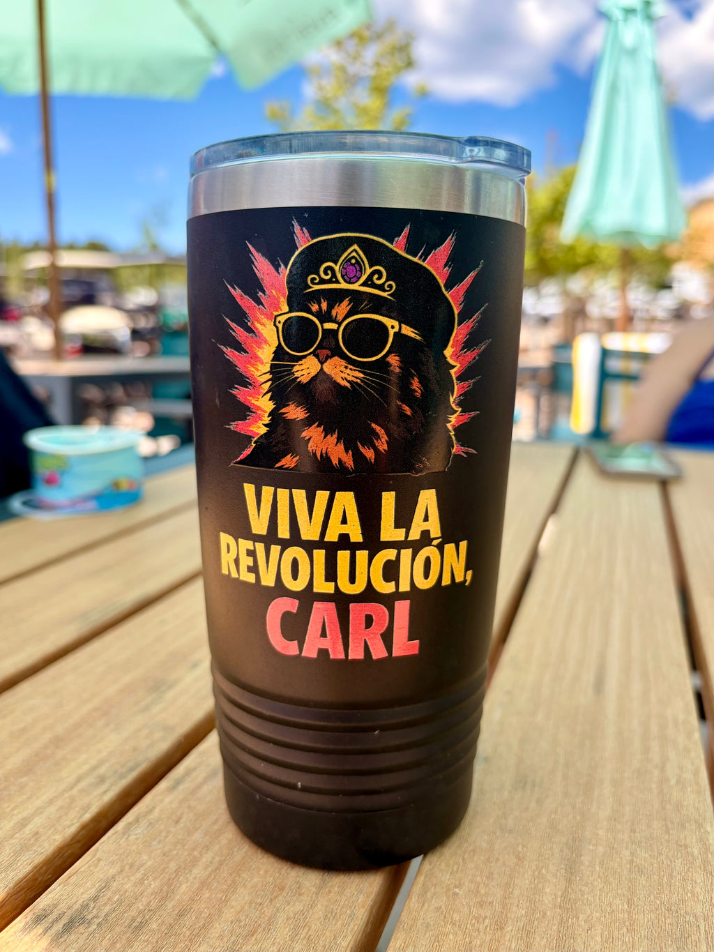 Viva La Revolucion Carl Tumbler | 20oz Stainless Travel Mug