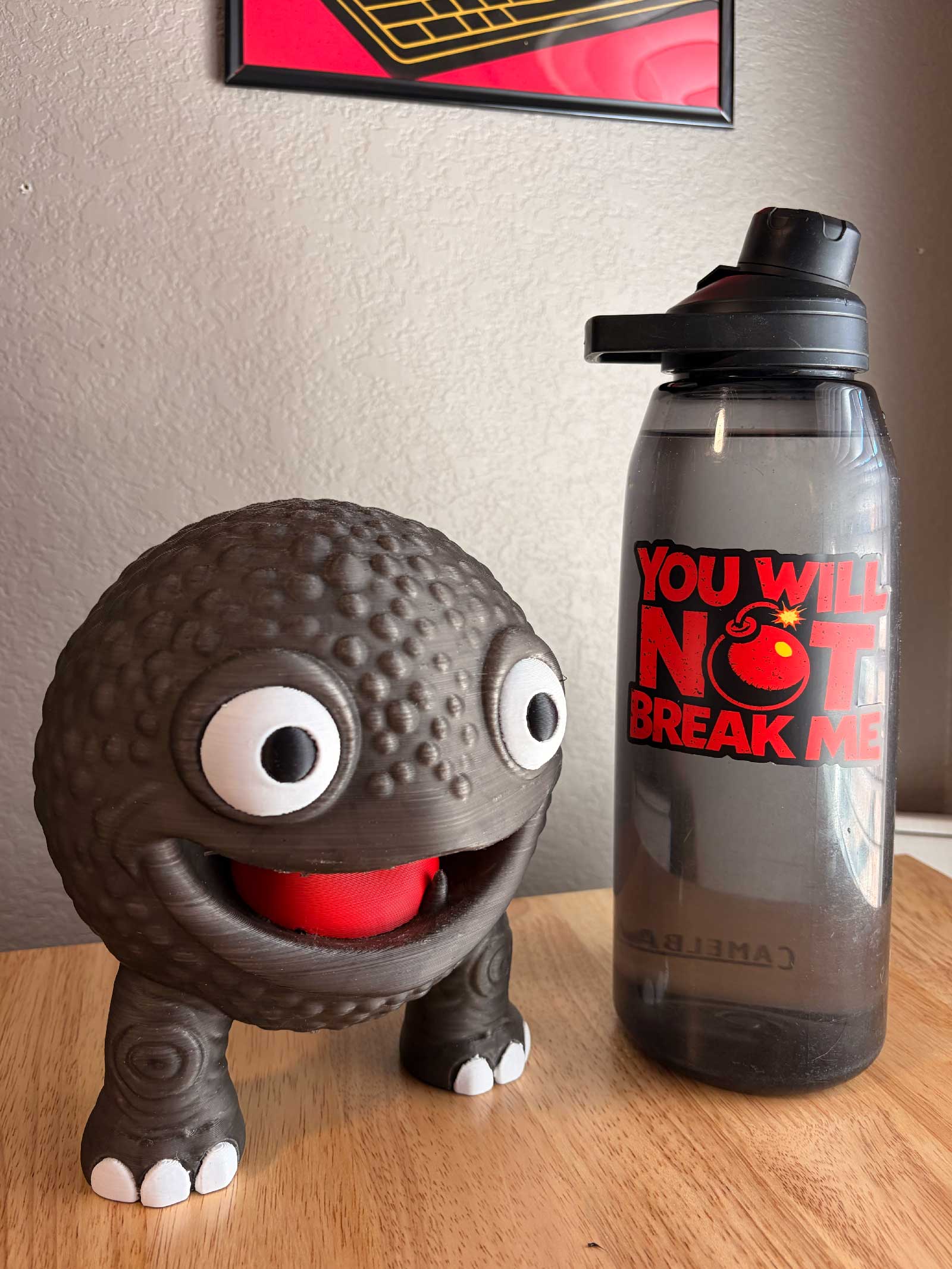 You Will Not Break Me Vinyl Sticker - Dungeon Crawler Carl Fan Art